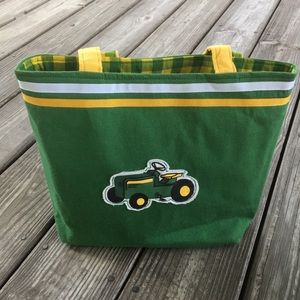John deer inspired purse , tractor purse